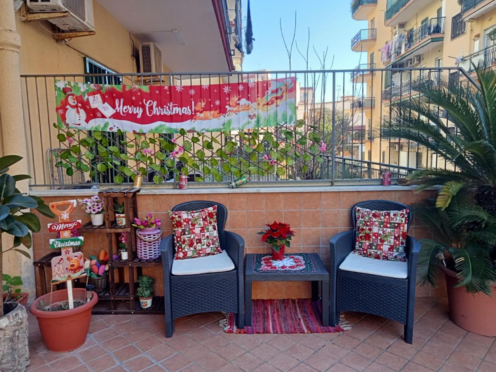 ポルティチ La Terrazza Di Monica & Teresa Bed & Breakfast エクステリア 写真