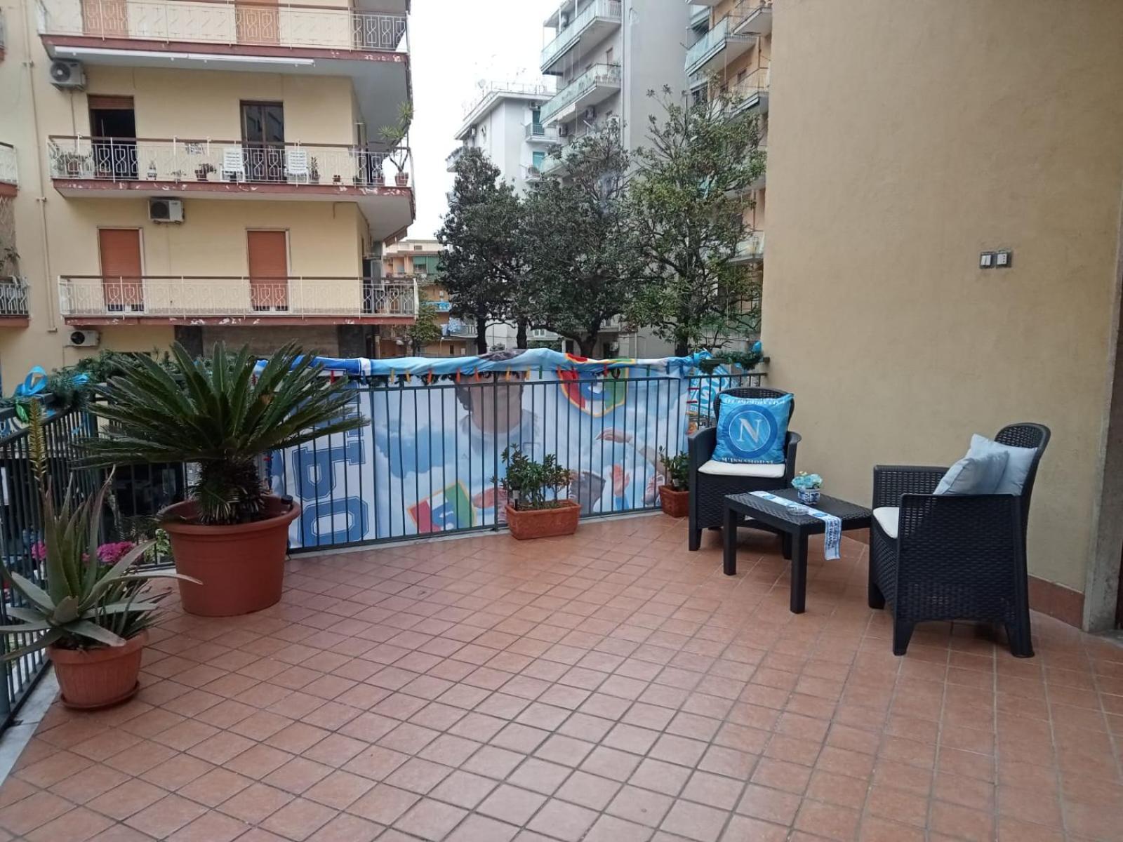 ポルティチ La Terrazza Di Monica & Teresa Bed & Breakfast エクステリア 写真